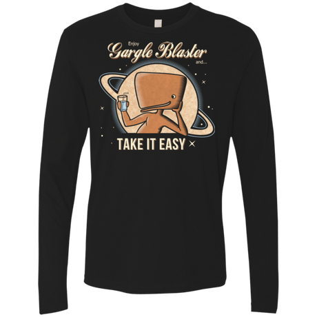 T-Shirts Black / Small Take it Easy Men's Premium Long Sleeve
