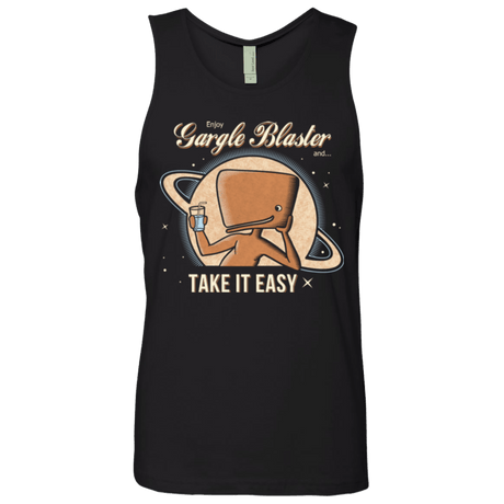 T-Shirts Black / Small Take it Easy Men's Premium Tank Top