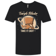 T-Shirts Black / X-Small Take it Easy Men's Premium V-Neck