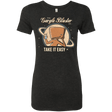 T-Shirts Vintage Black / Small Take it Easy Women's Triblend T-Shirt