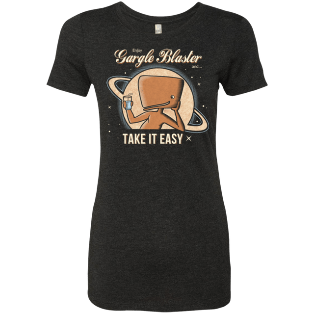T-Shirts Vintage Black / Small Take it Easy Women's Triblend T-Shirt