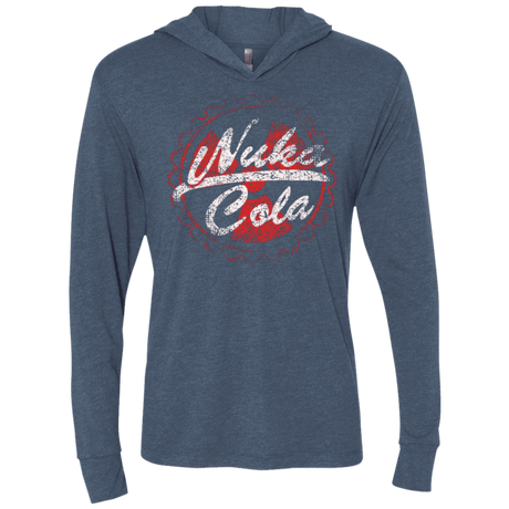 T-Shirts Indigo / X-Small Take my New Money Triblend Long Sleeve Hoodie Tee