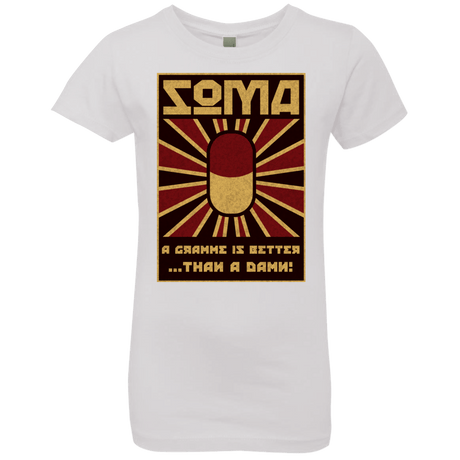 T-Shirts White / YXS Take Soma Girls Premium T-Shirt