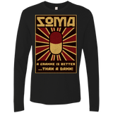 T-Shirts Black / Small Take Soma Men's Premium Long Sleeve