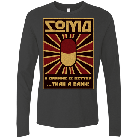 T-Shirts Heavy Metal / Small Take Soma Men's Premium Long Sleeve