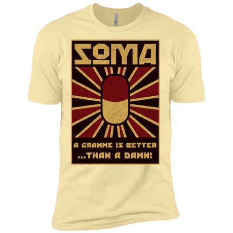 T-Shirts Banana Cream / X-Small Take Soma Men's Premium T-Shirt