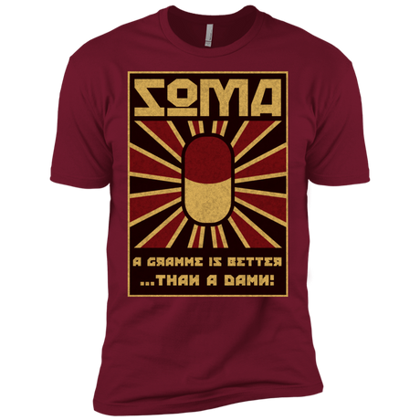 T-Shirts Cardinal / X-Small Take Soma Men's Premium T-Shirt