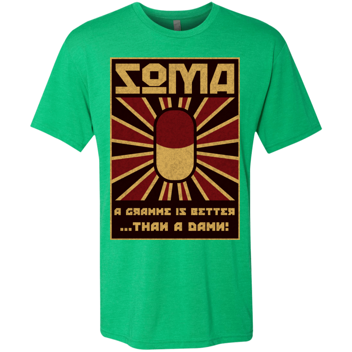 T-Shirts Envy / Small Take Soma Men's Triblend T-Shirt