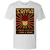 T-Shirts Heather White / Small Take Soma Men's Triblend T-Shirt