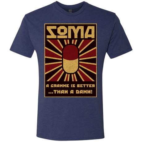 T-Shirts Vintage Navy / Small Take Soma Men's Triblend T-Shirt