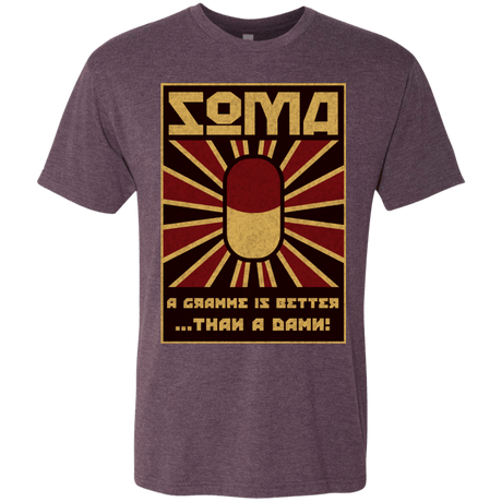 T-Shirts Vintage Purple / Small Take Soma Men's Triblend T-Shirt