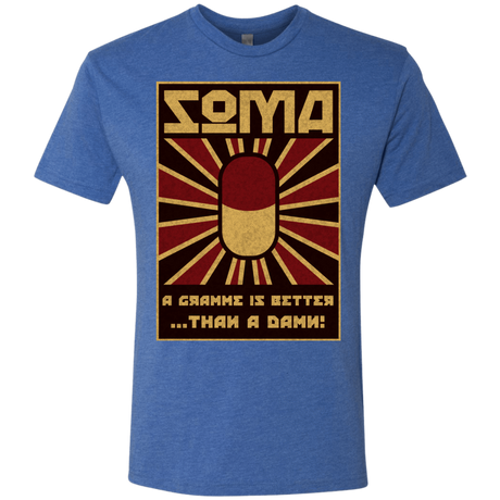 T-Shirts Vintage Royal / Small Take Soma Men's Triblend T-Shirt