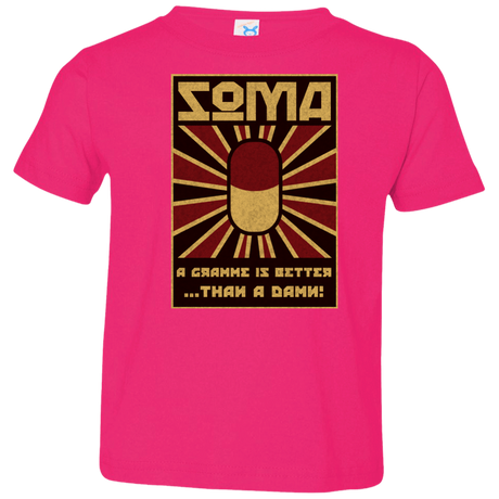 T-Shirts Hot Pink / 2T Take Soma Toddler Premium T-Shirt