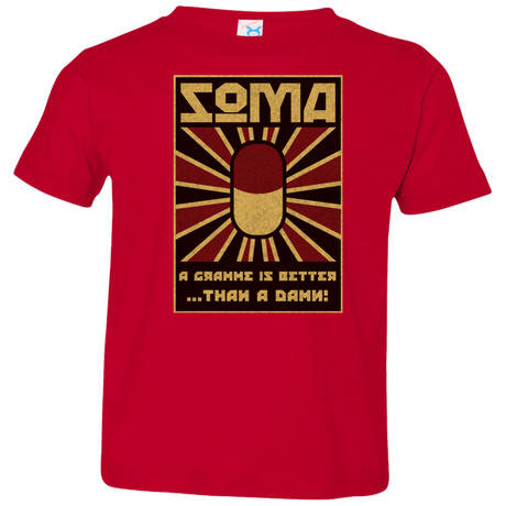 T-Shirts Red / 2T Take Soma Toddler Premium T-Shirt