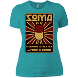 T-Shirts Tahiti Blue / X-Small Take Soma Women's Premium T-Shirt