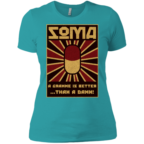 T-Shirts Tahiti Blue / X-Small Take Soma Women's Premium T-Shirt