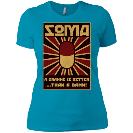 T-Shirts Turquoise / X-Small Take Soma Women's Premium T-Shirt