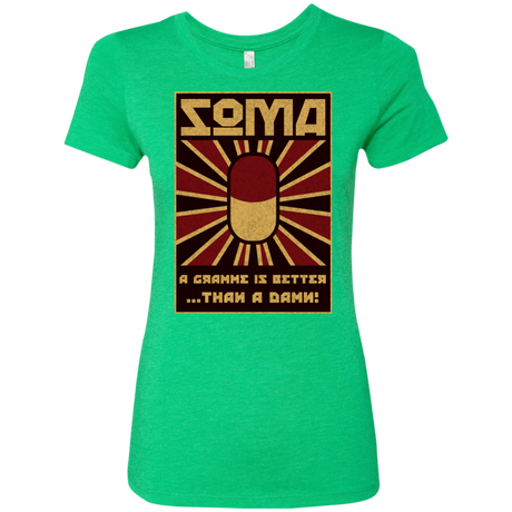 T-Shirts Envy / Small Take Soma Women's Triblend T-Shirt