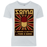 T-Shirts Heather White / YXS Take Soma Youth Triblend T-Shirt