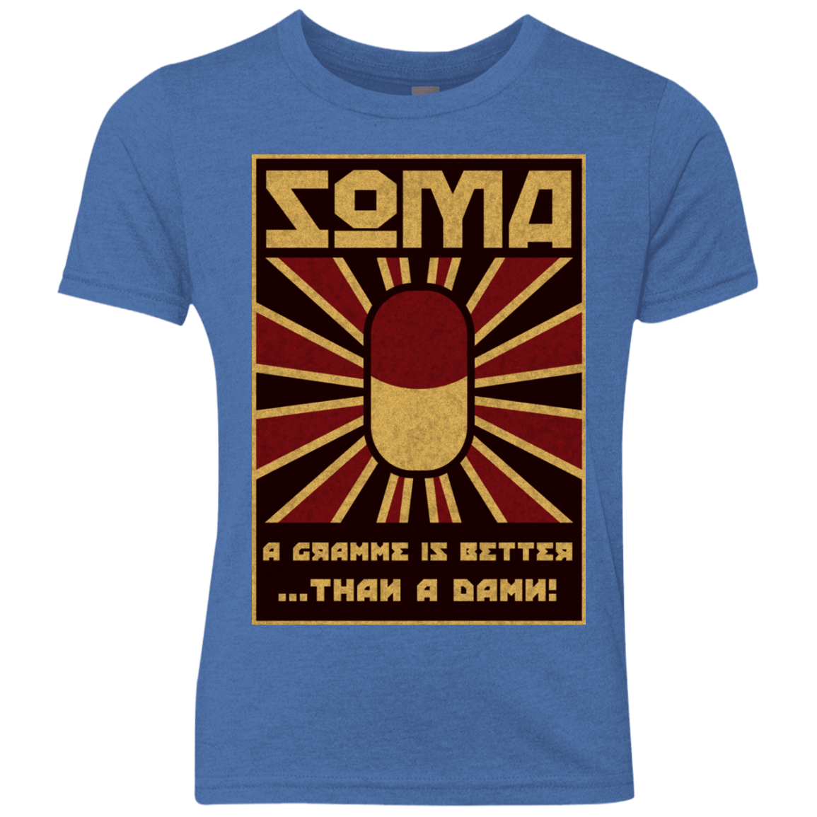 T-Shirts Vintage Royal / YXS Take Soma Youth Triblend T-Shirt