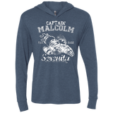 T-Shirts Indigo / X-Small Take to the Sky Triblend Long Sleeve Hoodie Tee