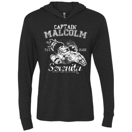 T-Shirts Vintage Black / X-Small Take to the Sky Triblend Long Sleeve Hoodie Tee