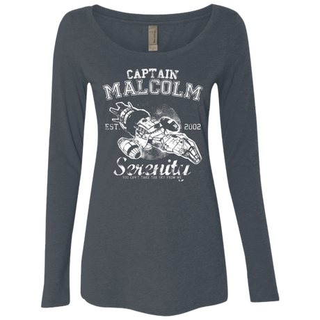T-Shirts Vintage Navy / Small Take to the Sky Women's Triblend Long Sleeve Shirt
