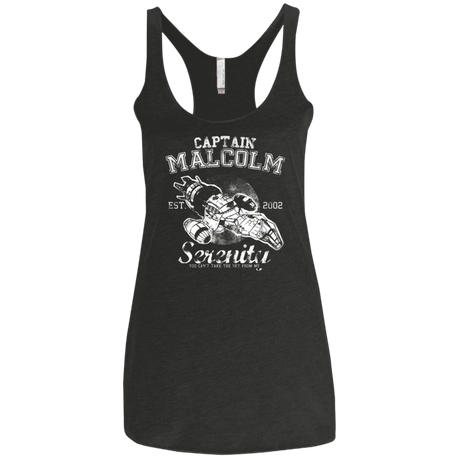 T-Shirts Vintage Black / X-Small Take to the Sky Women's Triblend Racerback Tank