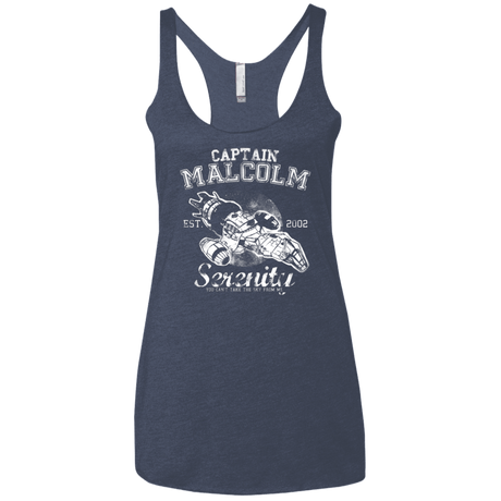 T-Shirts Vintage Navy / X-Small Take to the Sky Women's Triblend Racerback Tank