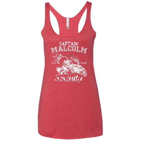 T-Shirts Vintage Red / X-Small Take to the Sky Women's Triblend Racerback Tank