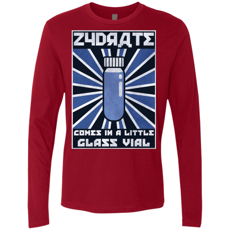 T-Shirts Cardinal / Small Take Zydrate Men's Premium Long Sleeve