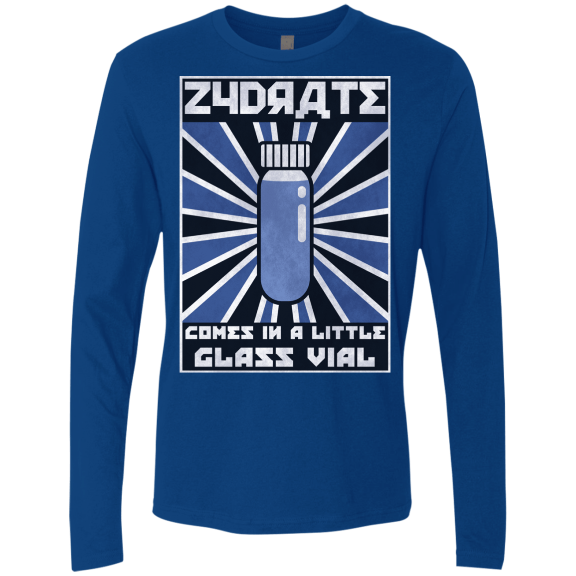 T-Shirts Royal / Small Take Zydrate Men's Premium Long Sleeve