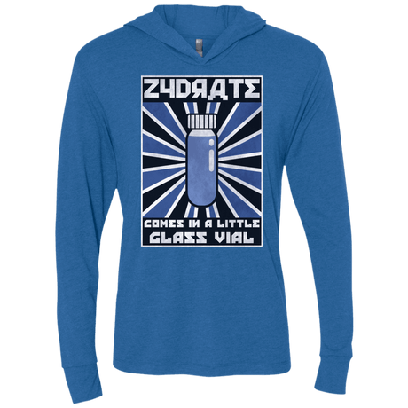 T-Shirts Vintage Royal / X-Small Take Zydrate Triblend Long Sleeve Hoodie Tee