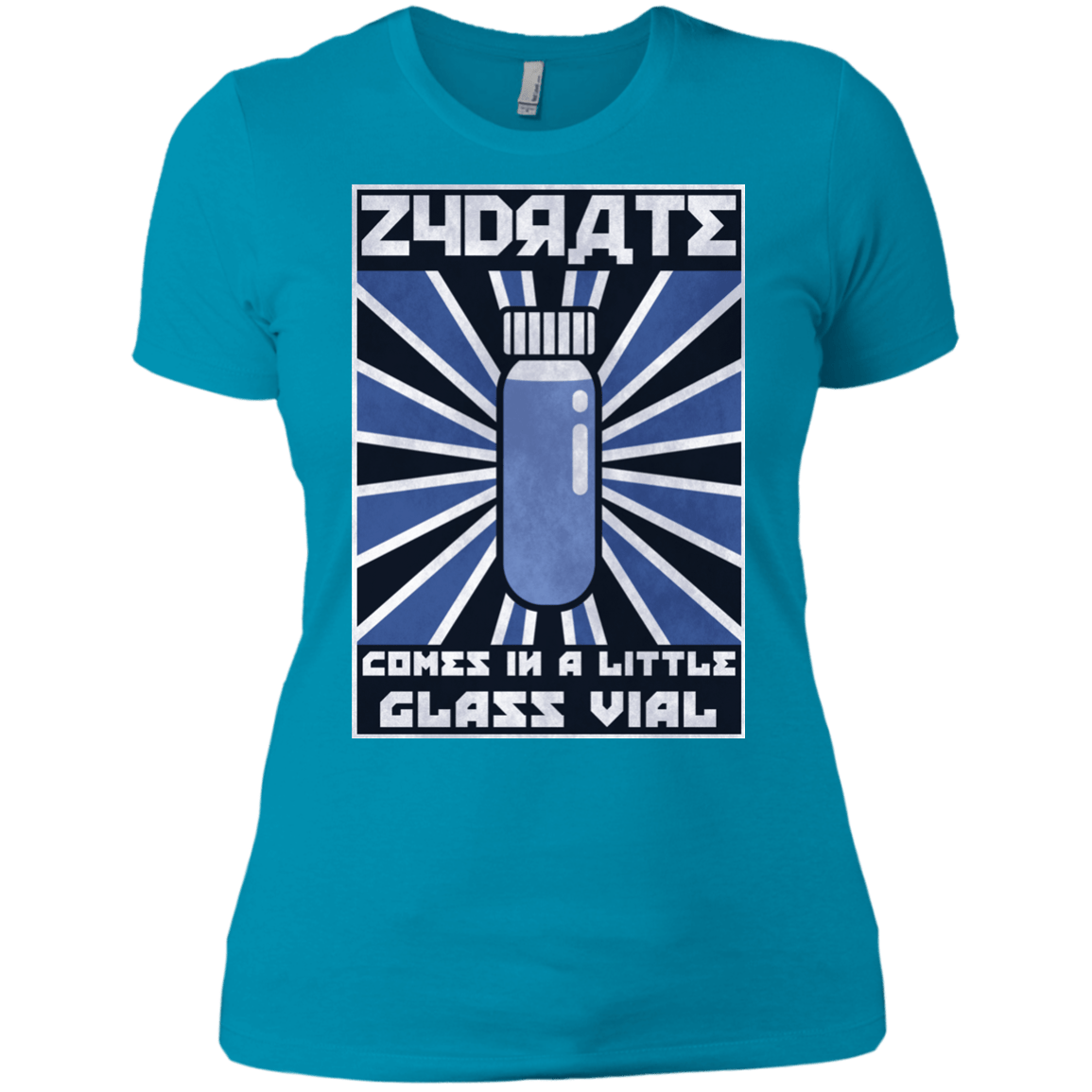 T-Shirts Turquoise / X-Small Take Zydrate Women's Premium T-Shirt