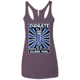 T-Shirts Vintage Purple / X-Small Take Zydrate Women's Triblend Racerback Tank