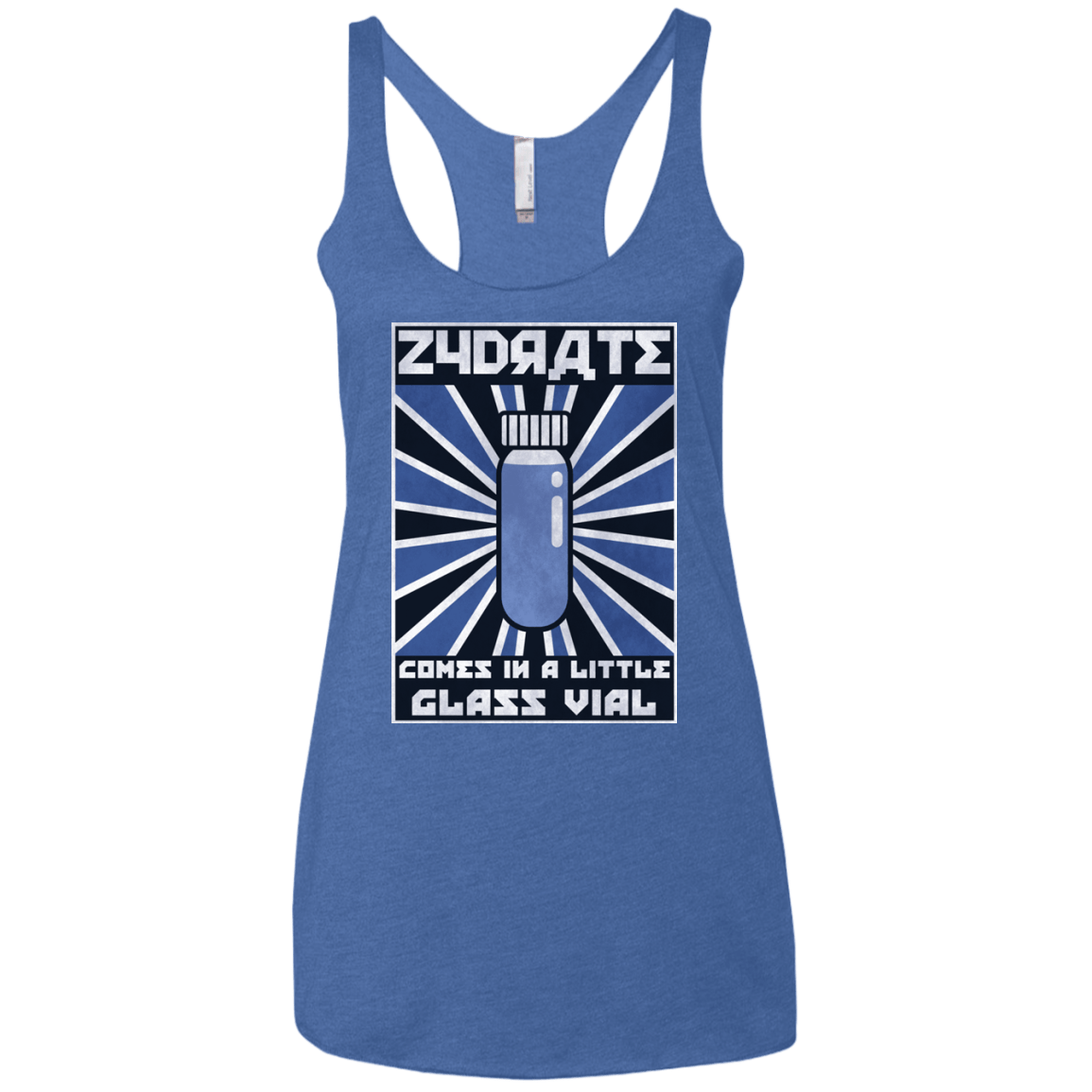 T-Shirts Vintage Royal / X-Small Take Zydrate Women's Triblend Racerback Tank
