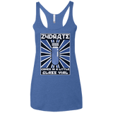 T-Shirts Vintage Royal / X-Small Take Zydrate Women's Triblend Racerback Tank