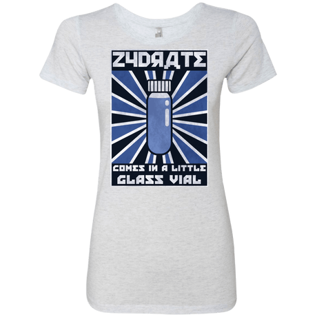 T-Shirts Heather White / Small Take Zydrate Women's Triblend T-Shirt