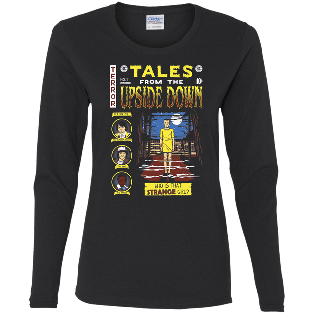 T-Shirts Black / S Tales from the Upside Down Women's Long Sleeve T-Shirt