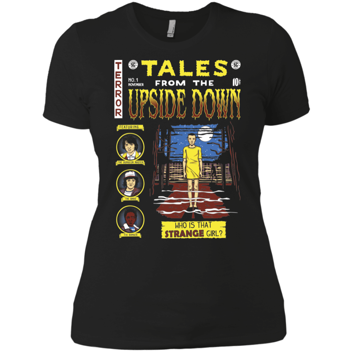 T-Shirts Black / X-Small Tales from the Upside Down Women's Premium T-Shirt