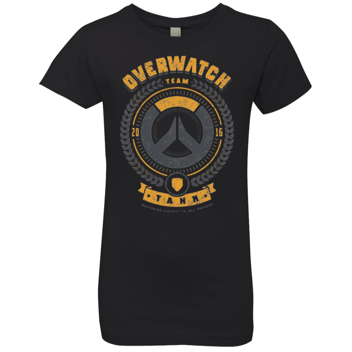 T-Shirts Black / YXS Tank Team Girls Premium T-Shirt