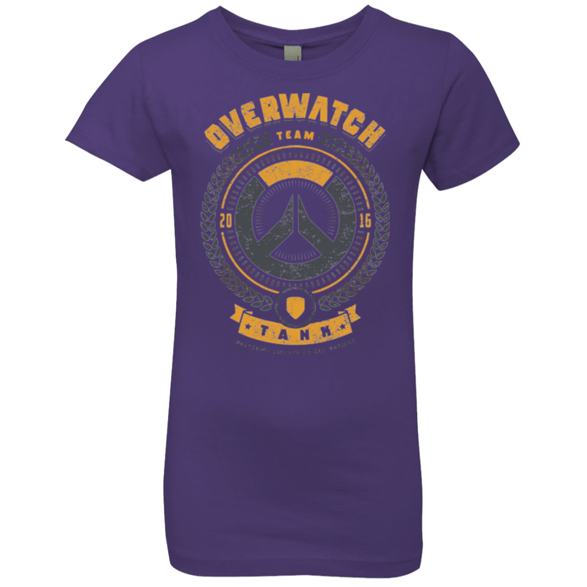 T-Shirts Purple Rush / YXS Tank Team Girls Premium T-Shirt