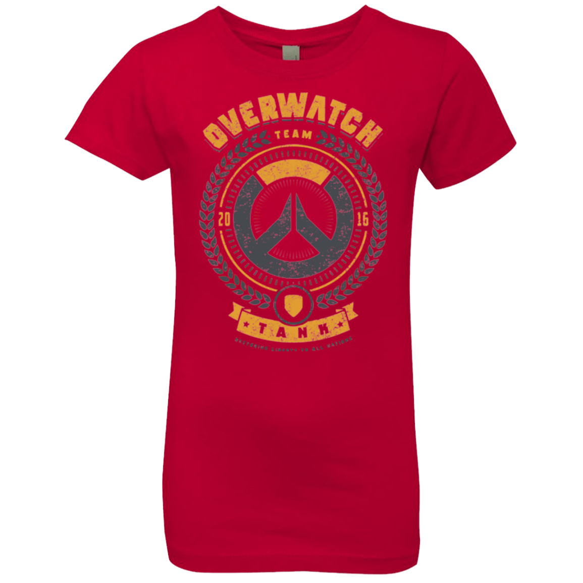 T-Shirts Red / YXS Tank Team Girls Premium T-Shirt