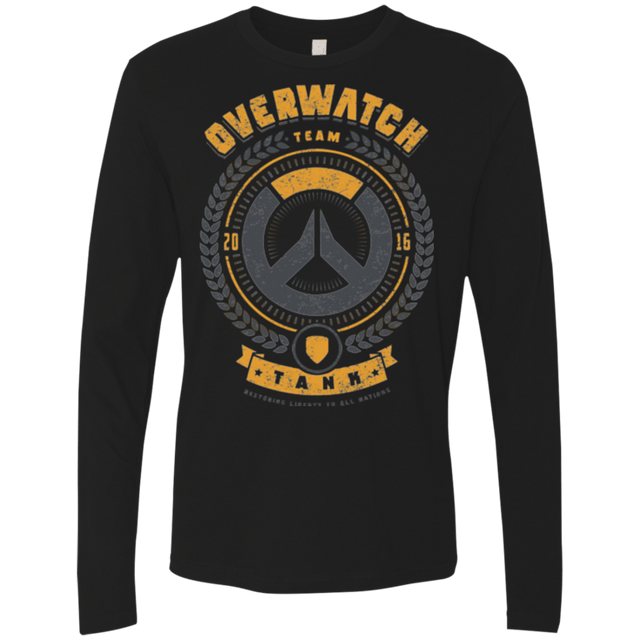 T-Shirts Black / Small Tank Team Men's Premium Long Sleeve