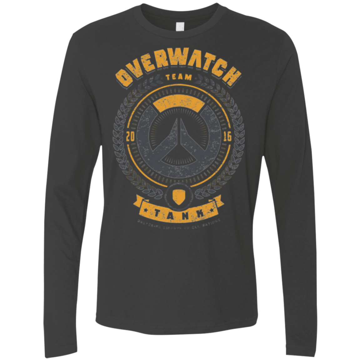 T-Shirts Heavy Metal / Small Tank Team Men's Premium Long Sleeve