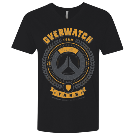 T-Shirts Black / X-Small Tank Team Men's Premium V-Neck