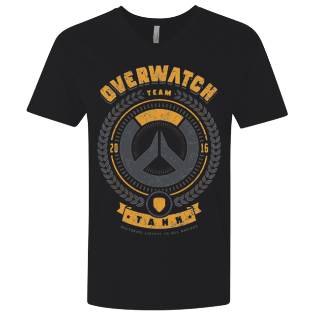 T-Shirts Black / X-Small Tank Team Men's Premium V-Neck