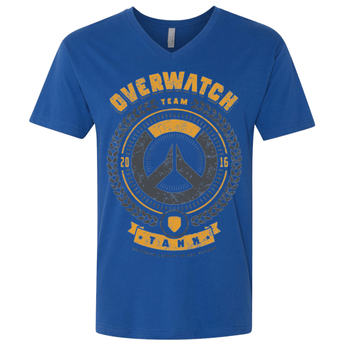 T-Shirts Royal / X-Small Tank Team Men's Premium V-Neck