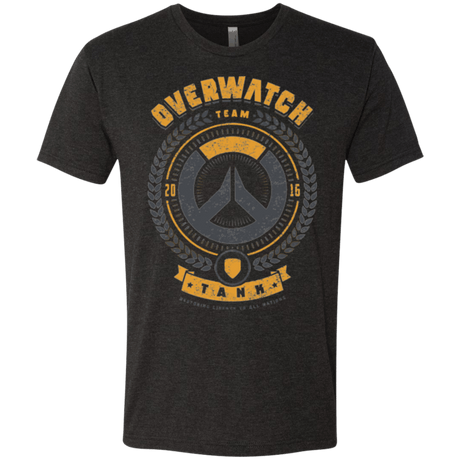 T-Shirts Vintage Black / Small Tank Team Men's Triblend T-Shirt