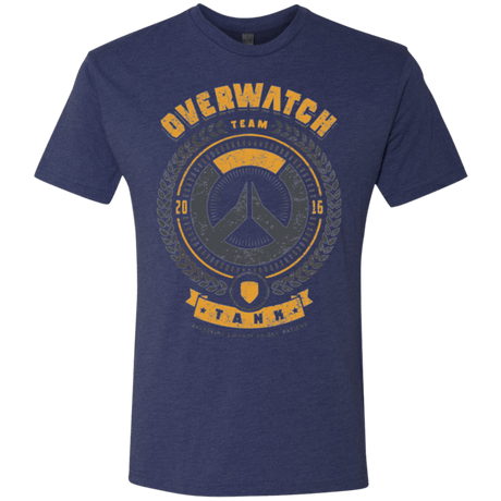 T-Shirts Vintage Navy / Small Tank Team Men's Triblend T-Shirt